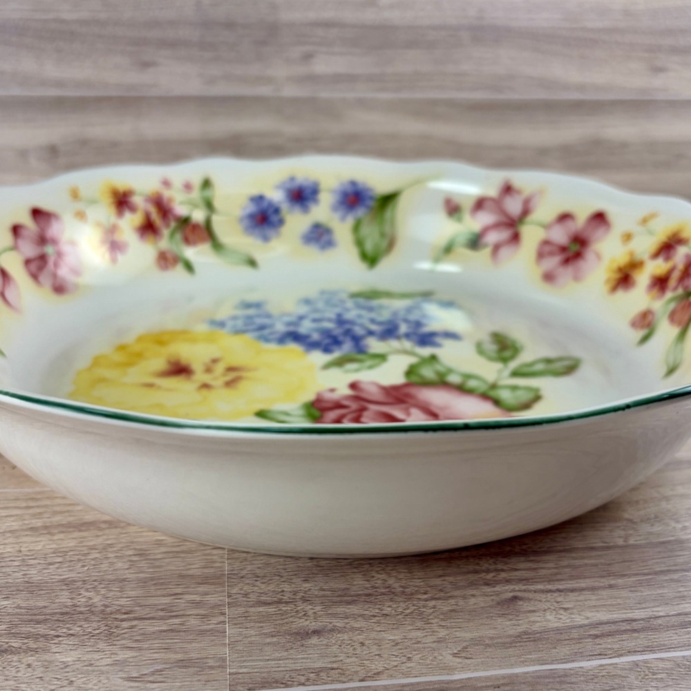 Jessica McClintock Westbury Court Christina 13" Fine China Serving Bowl Pasta - Picture 4 of 7